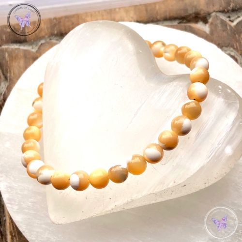 Classical Mother Of Pearl Healing Bracelet